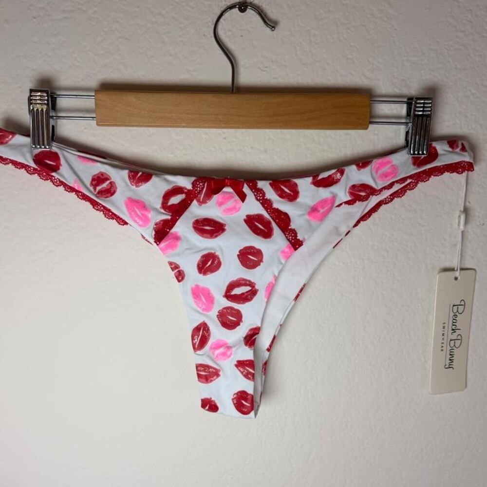 New beach bunny white bikini xl